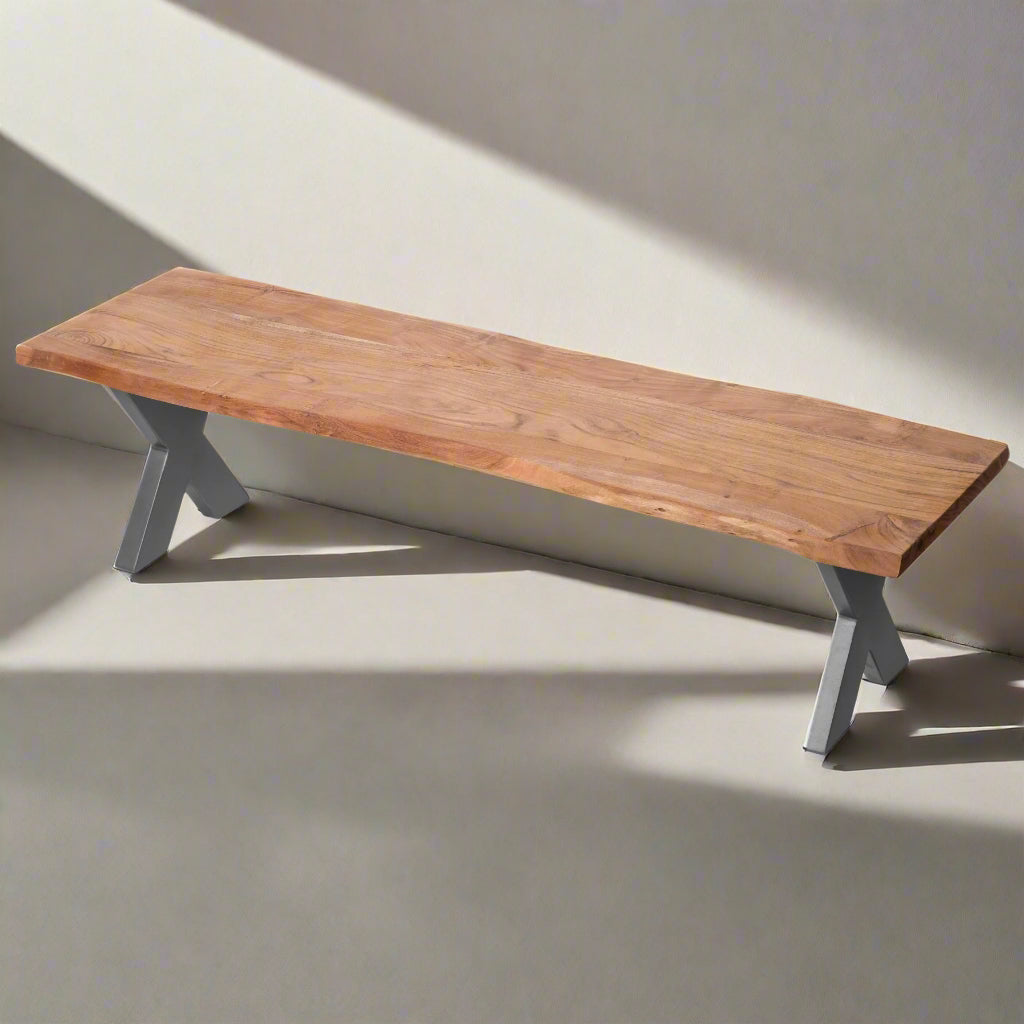 Live Edge Collection Bench
