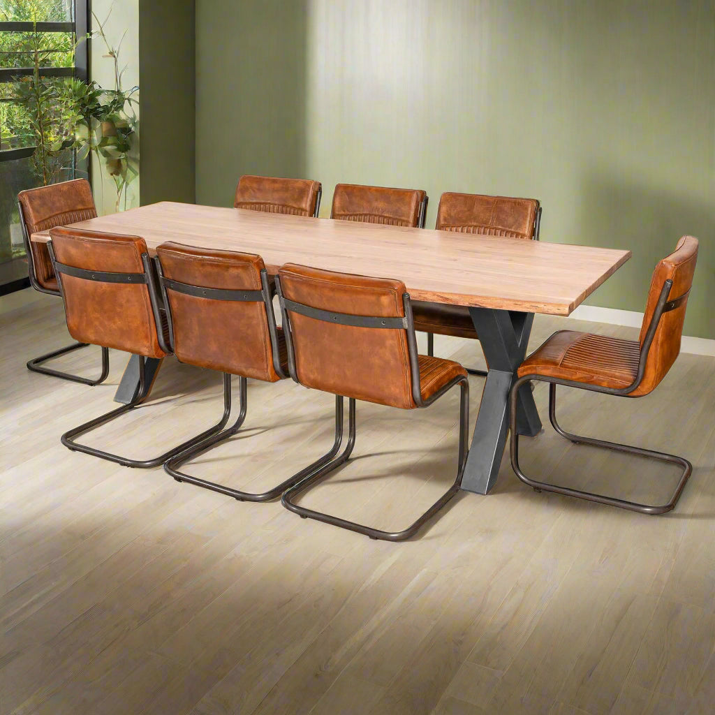 Live Edge Large Dining Table