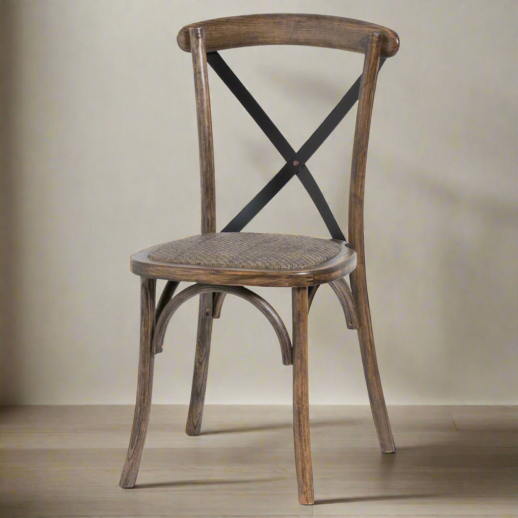 Cross Back Dining Chair
