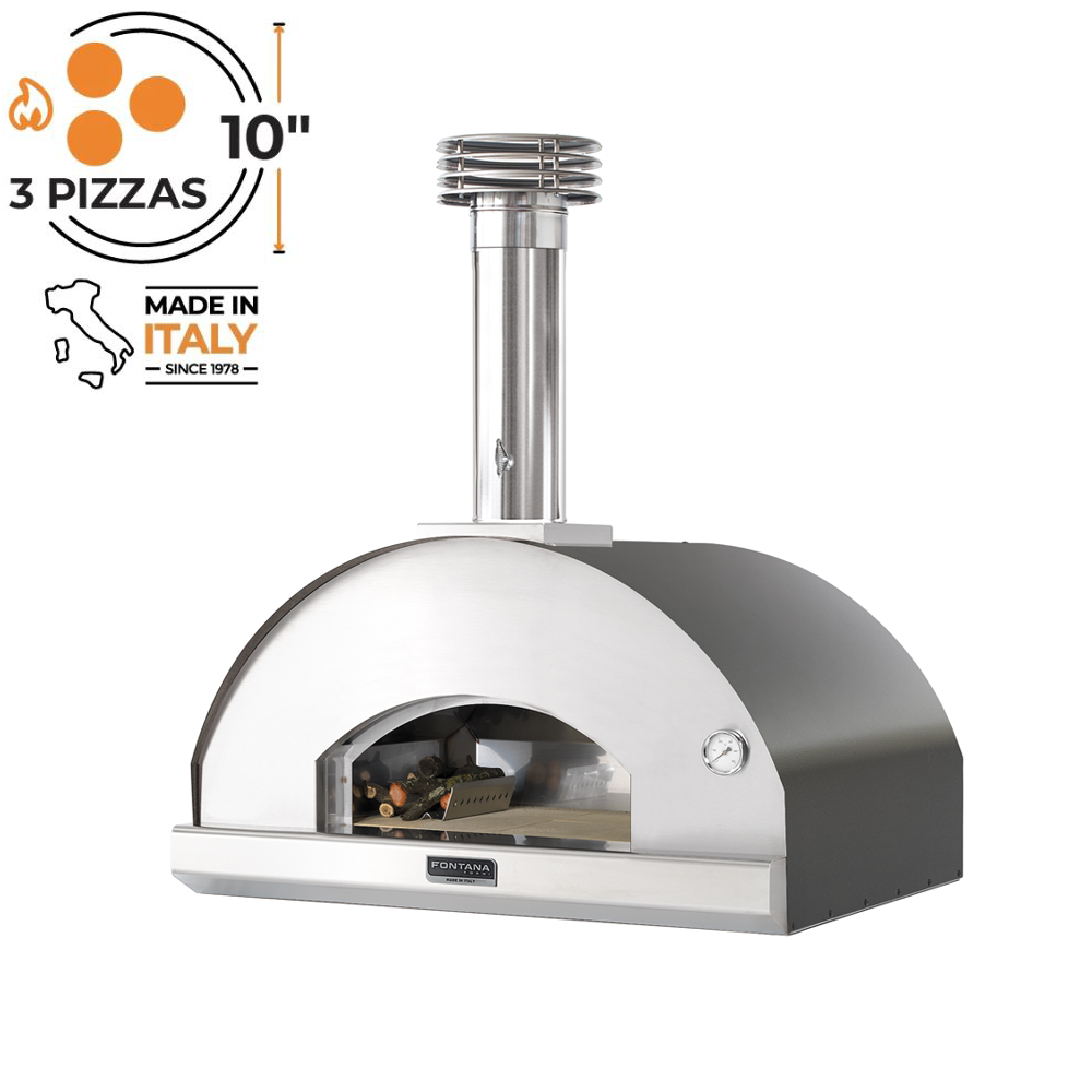 Fontana Mangiafuoco Build-In Wood Fired Pizza Oven