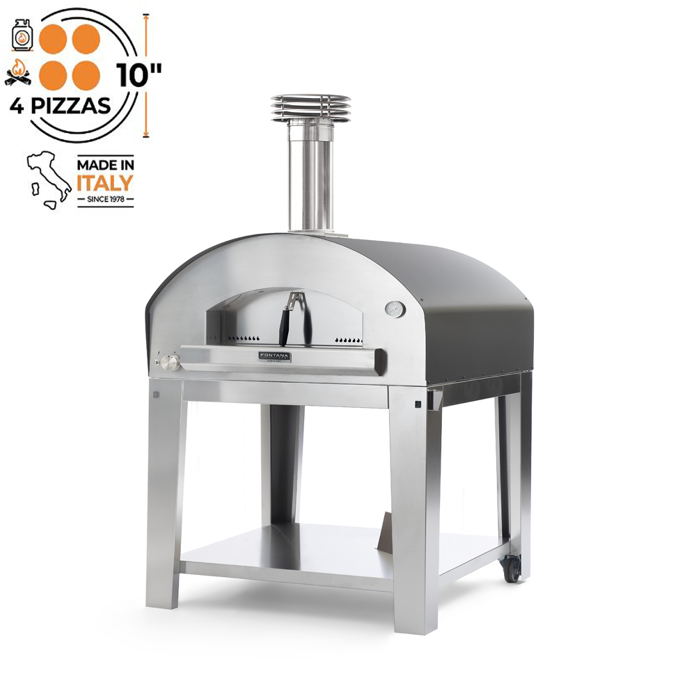 Fontana Marinara Build-In Dual Fuel Pizza Oven