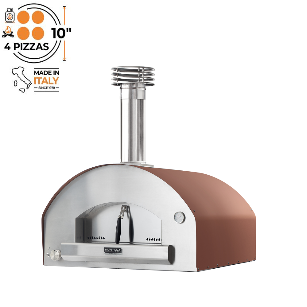 Fontana Marinara Build-In Dual Fuel Pizza Oven