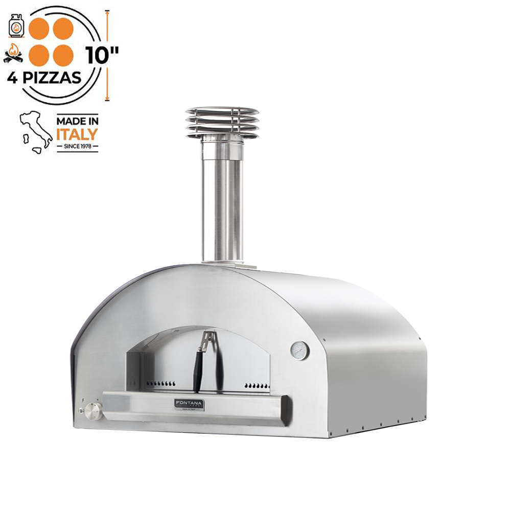 Fontana Marinara Build-In Dual Fuel Pizza Oven