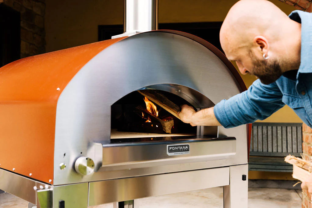 Fontana Mangiafuoco Build-In Wood Fired Pizza Oven