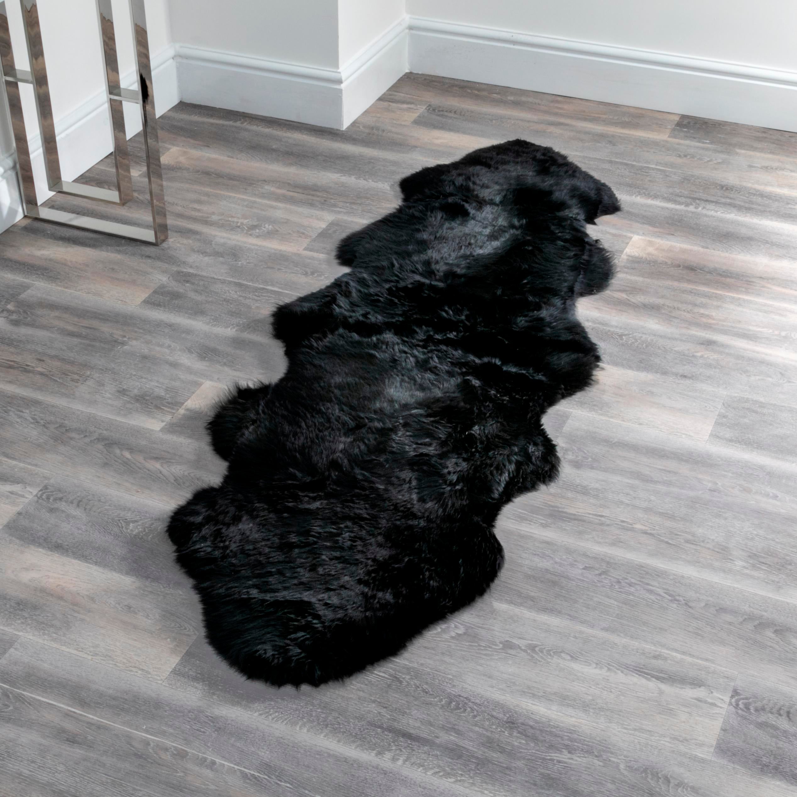 Natural New Zealand Dual Pelt Sheepskin Rug