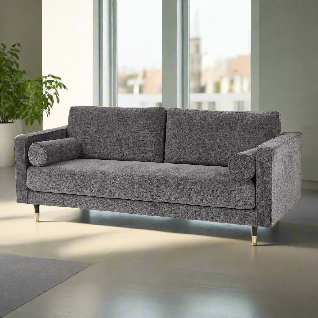 Hampton Grey Large Sofa