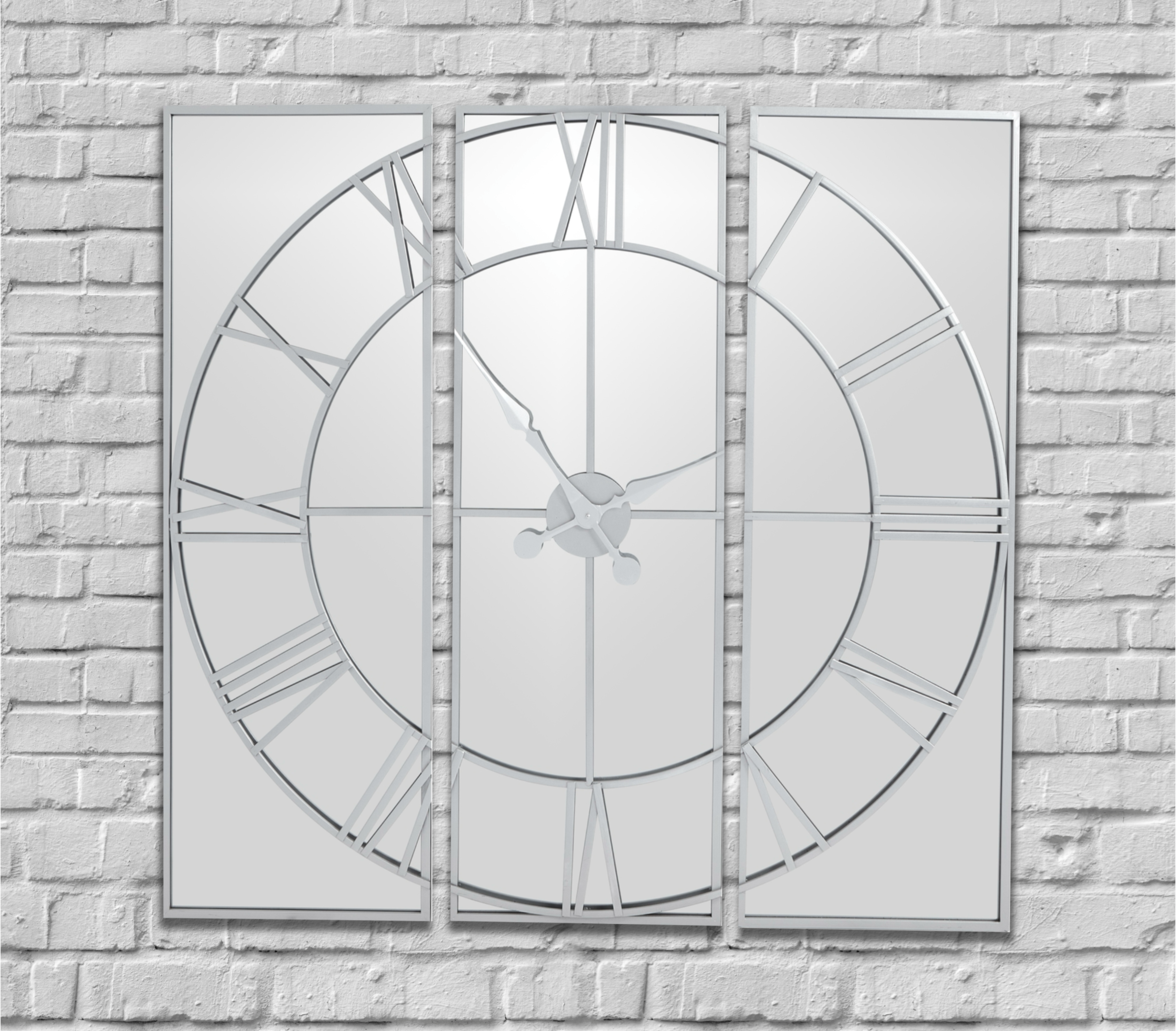 Celina Mirrored Wall Clock