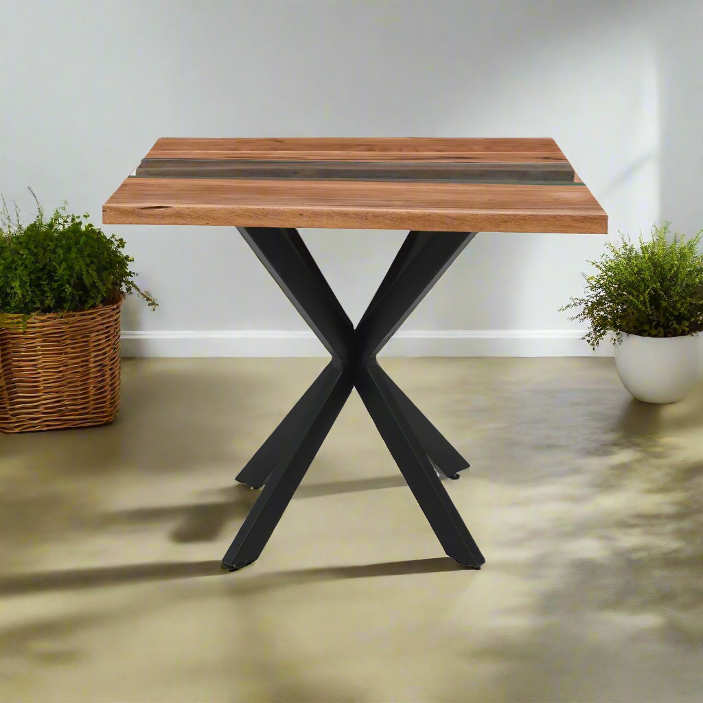 Live Edge Collection Square River Dining Table