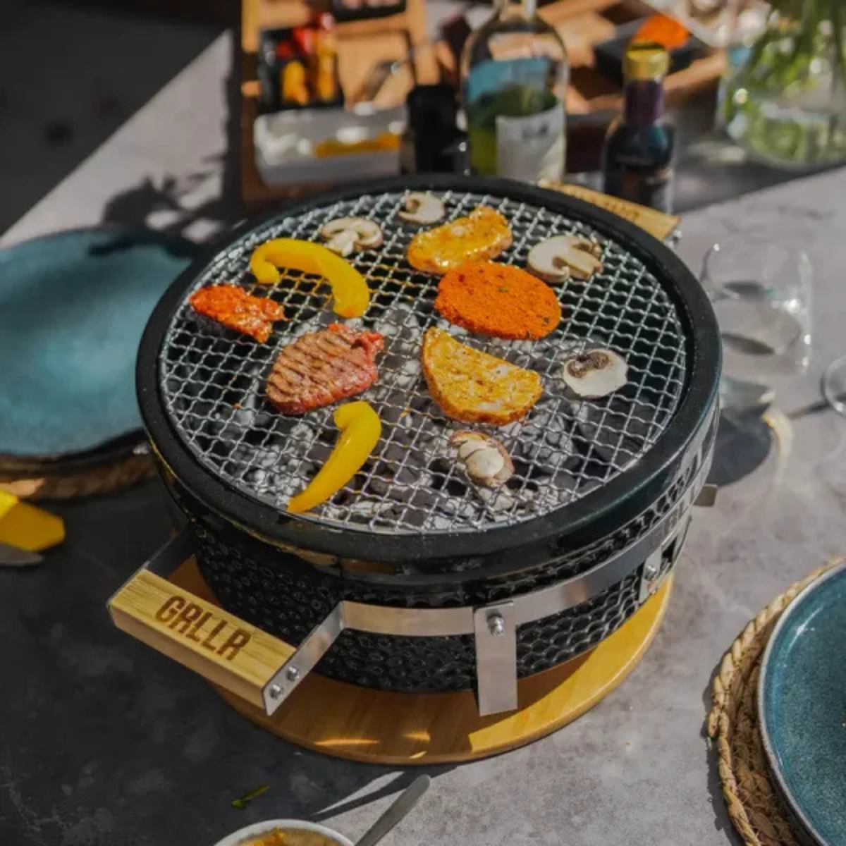 GRLLR Tokyo Shichirin | Round Table Barbecue