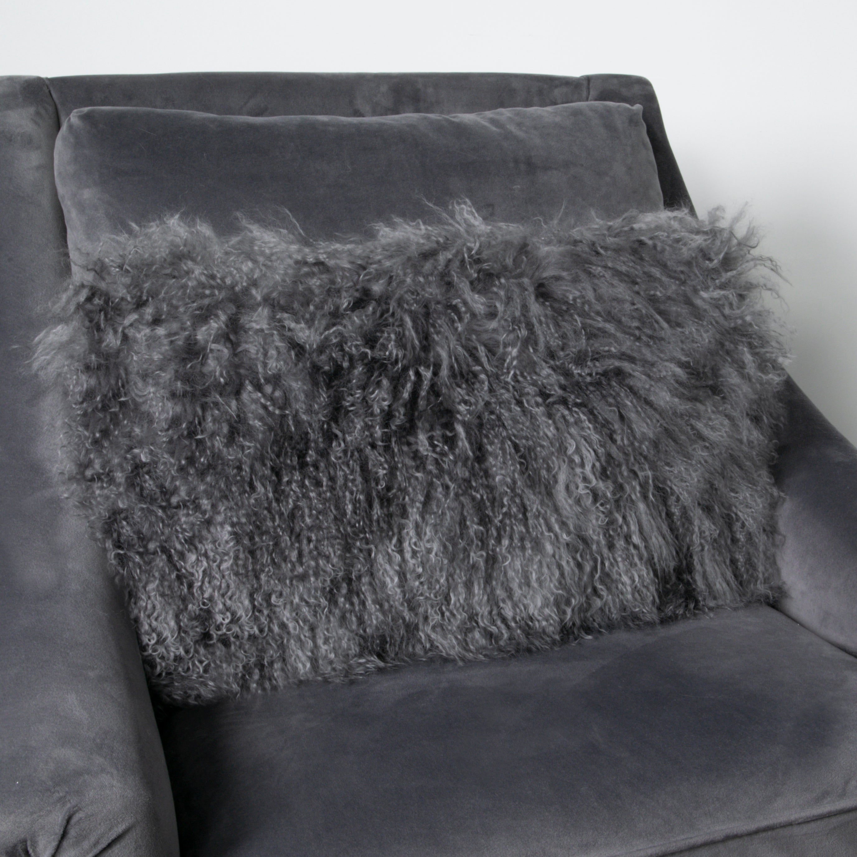 Natural New Zealand Sheepskin Curly Cushions