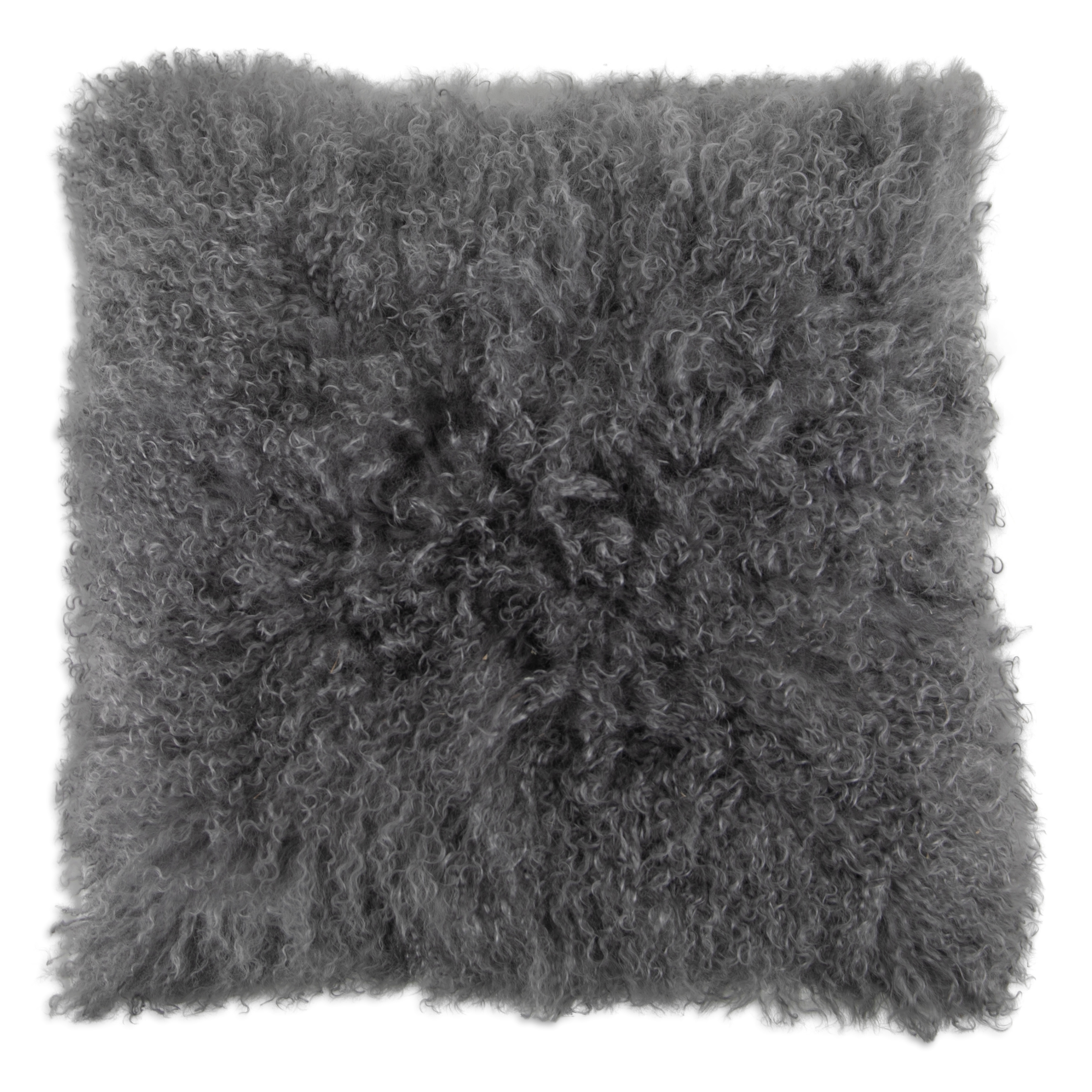 Natural New Zealand Sheepskin Curly Square Cushions