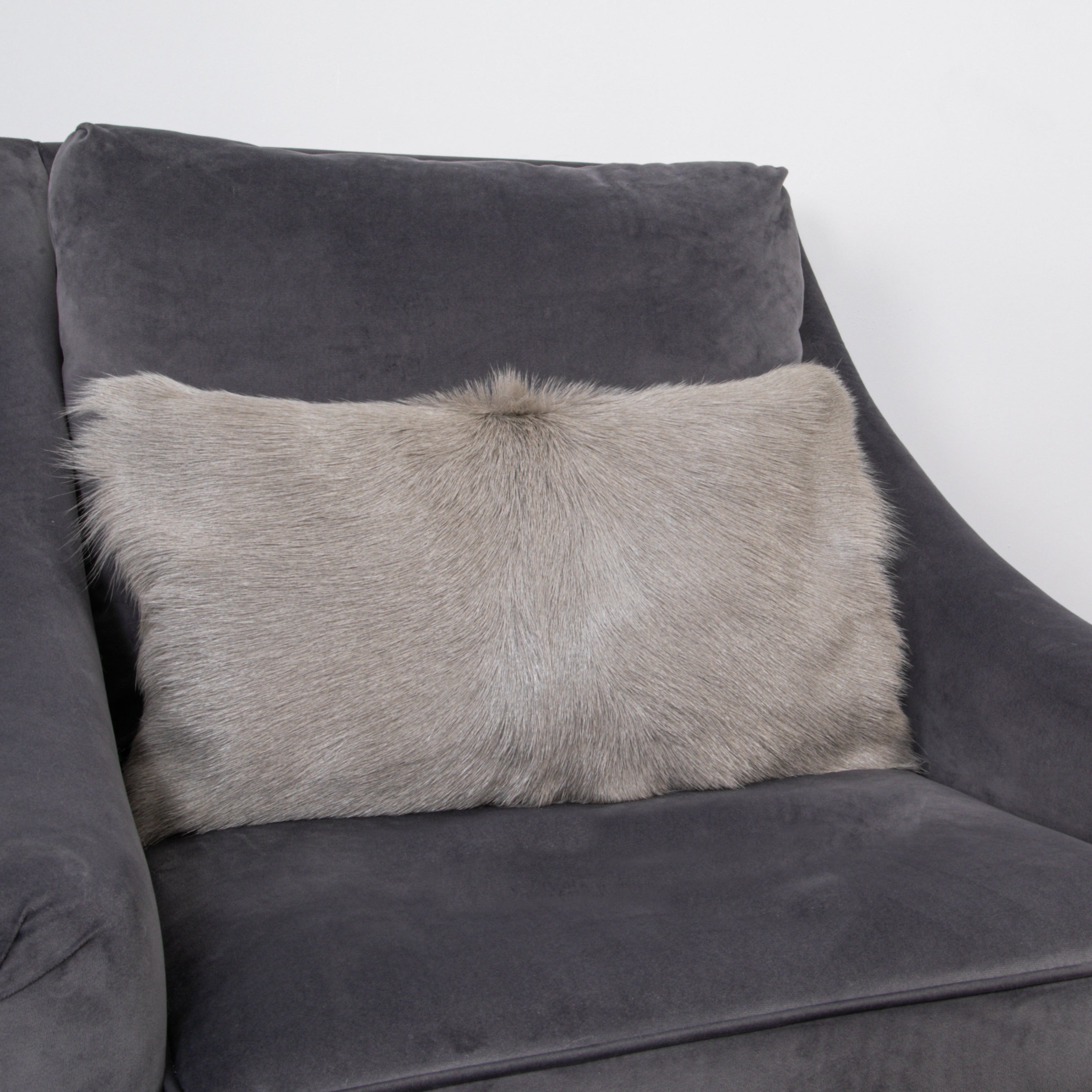 Natural Goatskin Long Cushions