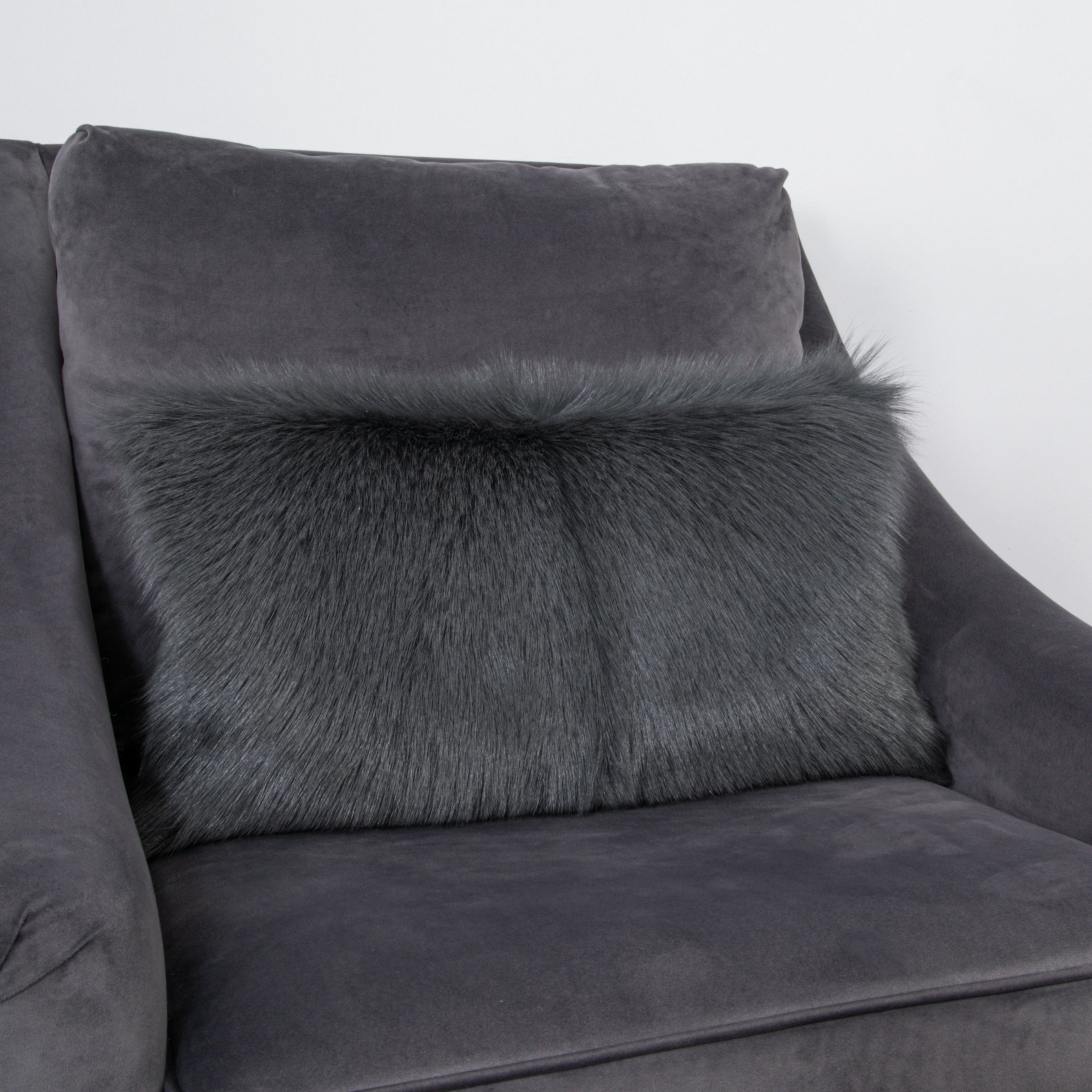 Natural Goatskin Long Cushions