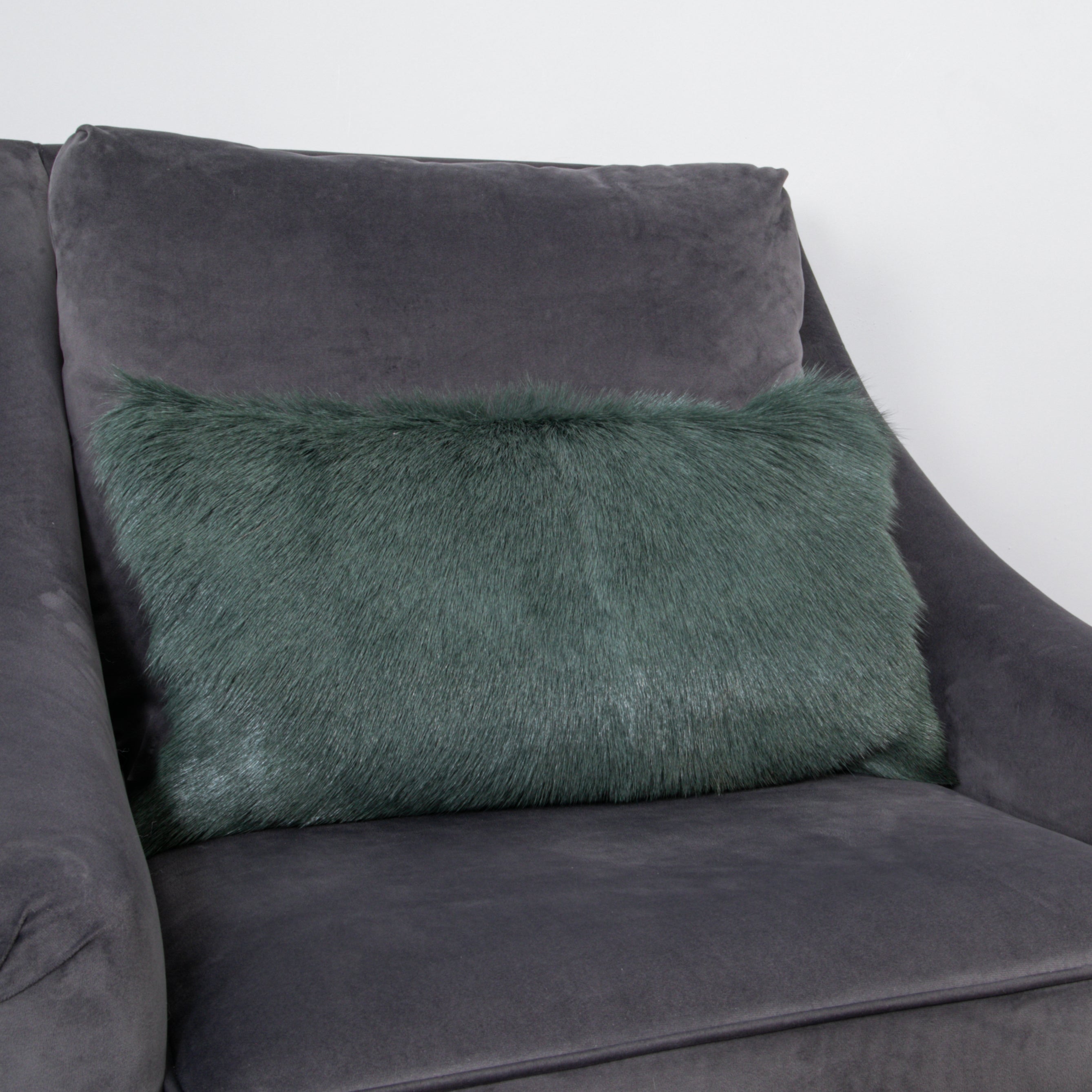 Natural Goatskin Long Cushions