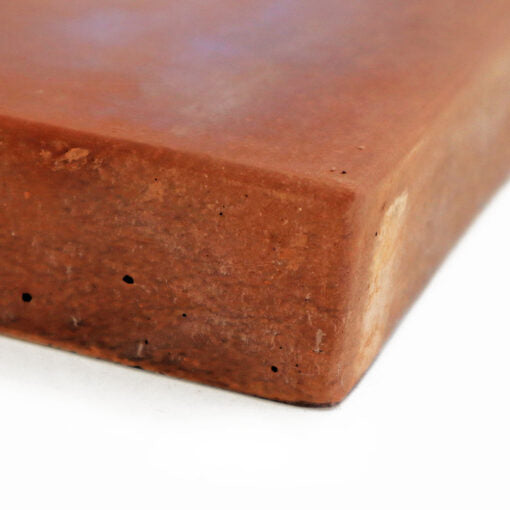 A close up shot of the firebrick on a white background