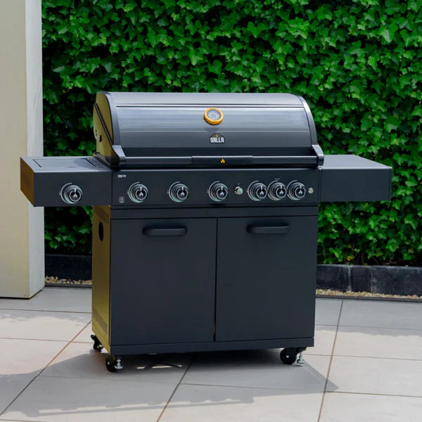 GRLLR Prime G5S 5 Burner Gas Barbecue with Side & Back Burners